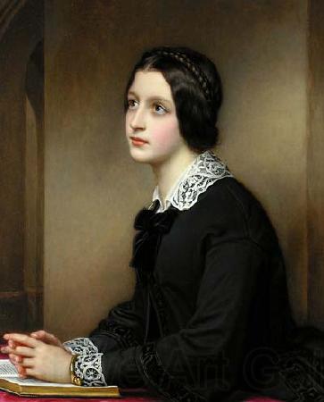 Joseph Karl Stieler : Portrait der Maria Dietsch Norge oil painting art